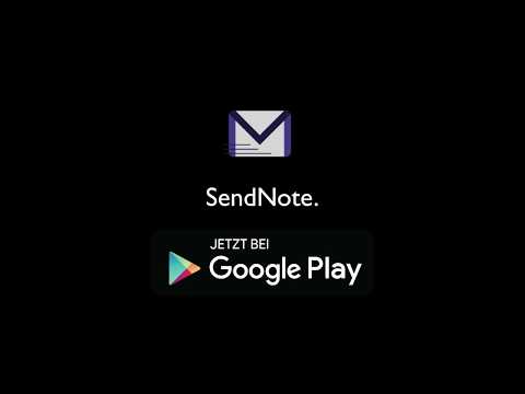 SendNote - Notizen schneller und einfacher per Email verschicken!