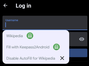 Keepass2 Android bietet Passwörter automatisch direkt in den Apps an. Die App kann sehr einfach mit dem Passwort verknüpft werden, wodurch direkt auch mehrere Accounts vorgeschlagen werden.