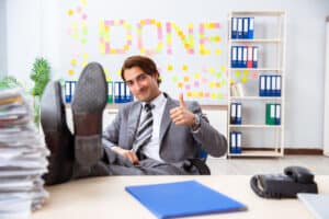 Beim Erledigen nach Getting Things Done bzw. GTD wählt man basierend auf dem vollen Überblick die für die jeweilige Situation richtige Aufgabe aus.