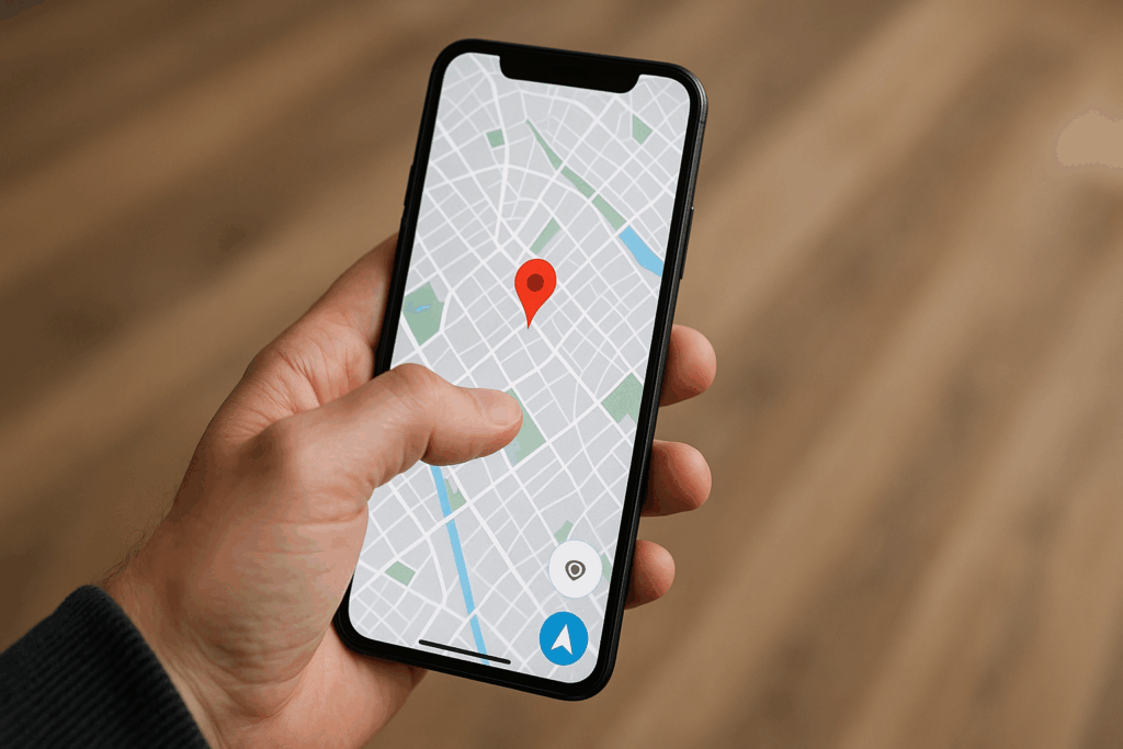 Zweimal touchen & halten: so kann man mit einer Hand in Google Maps zoomen!